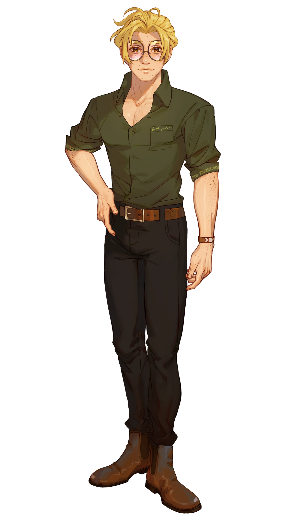 vtuber model of YuuriVoice's character Finn